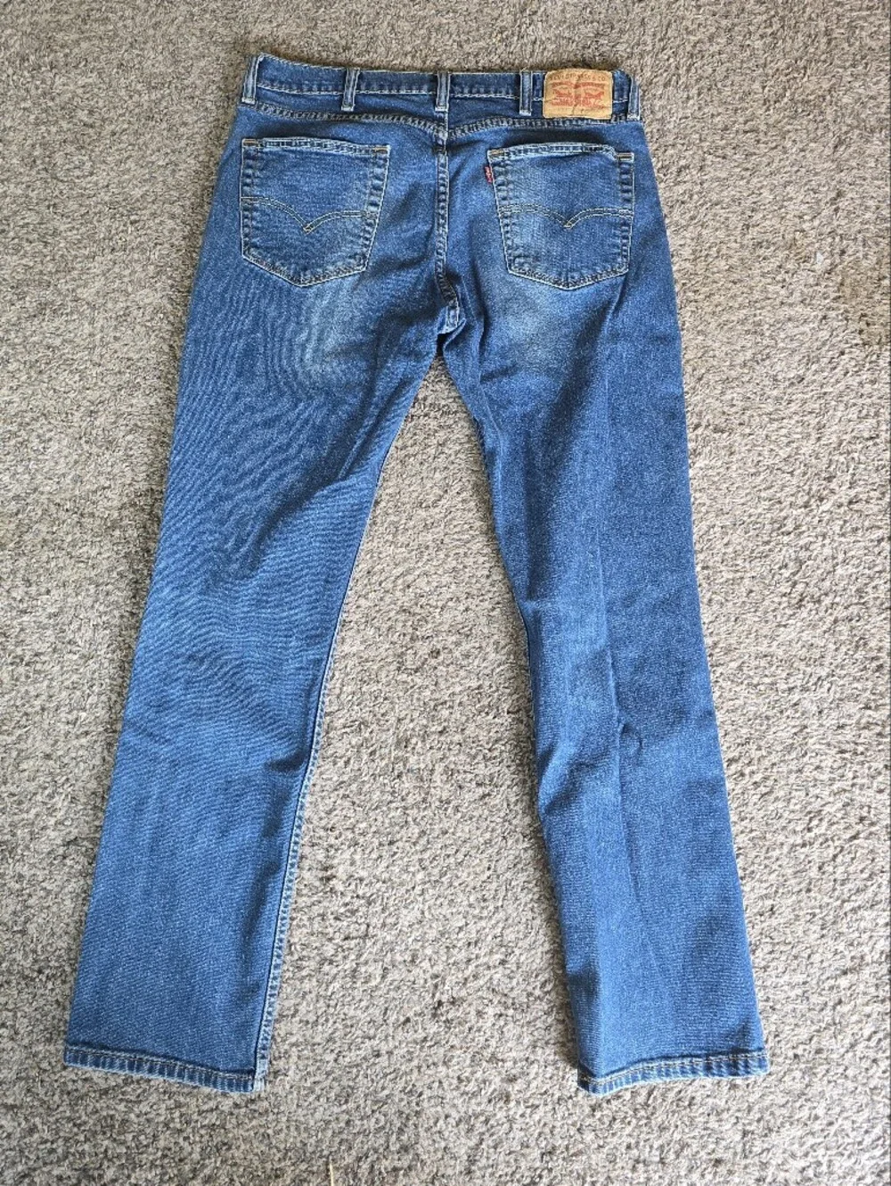 511 Levi's Men's Slim Jeans 38x32 in Medium Blue Wash